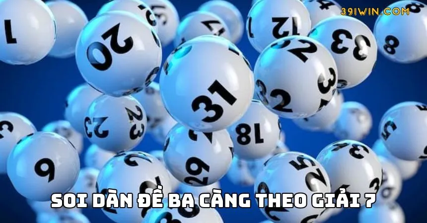 Soi cầu theo giải bảy để chốt đề ba càng