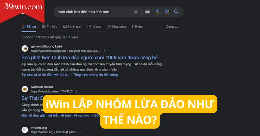 iWin lập nhóm lừa đảo như thế nào?